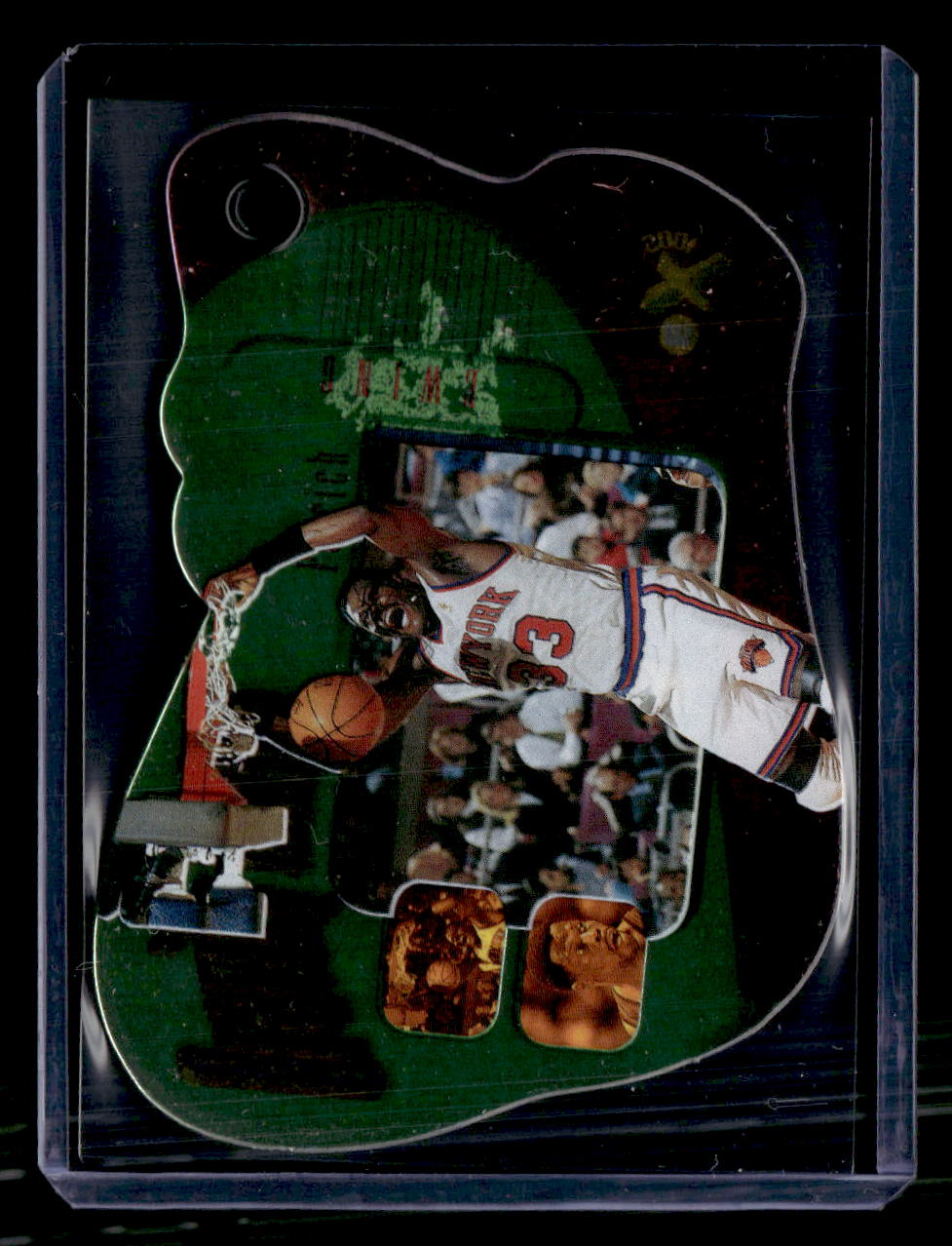 1998 Skybox E-X2001  Patrick Ewing Gravity Denied