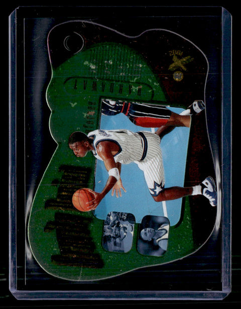 1998 Skybox E-X2001 Anfernee Hardaway Gravity Denied