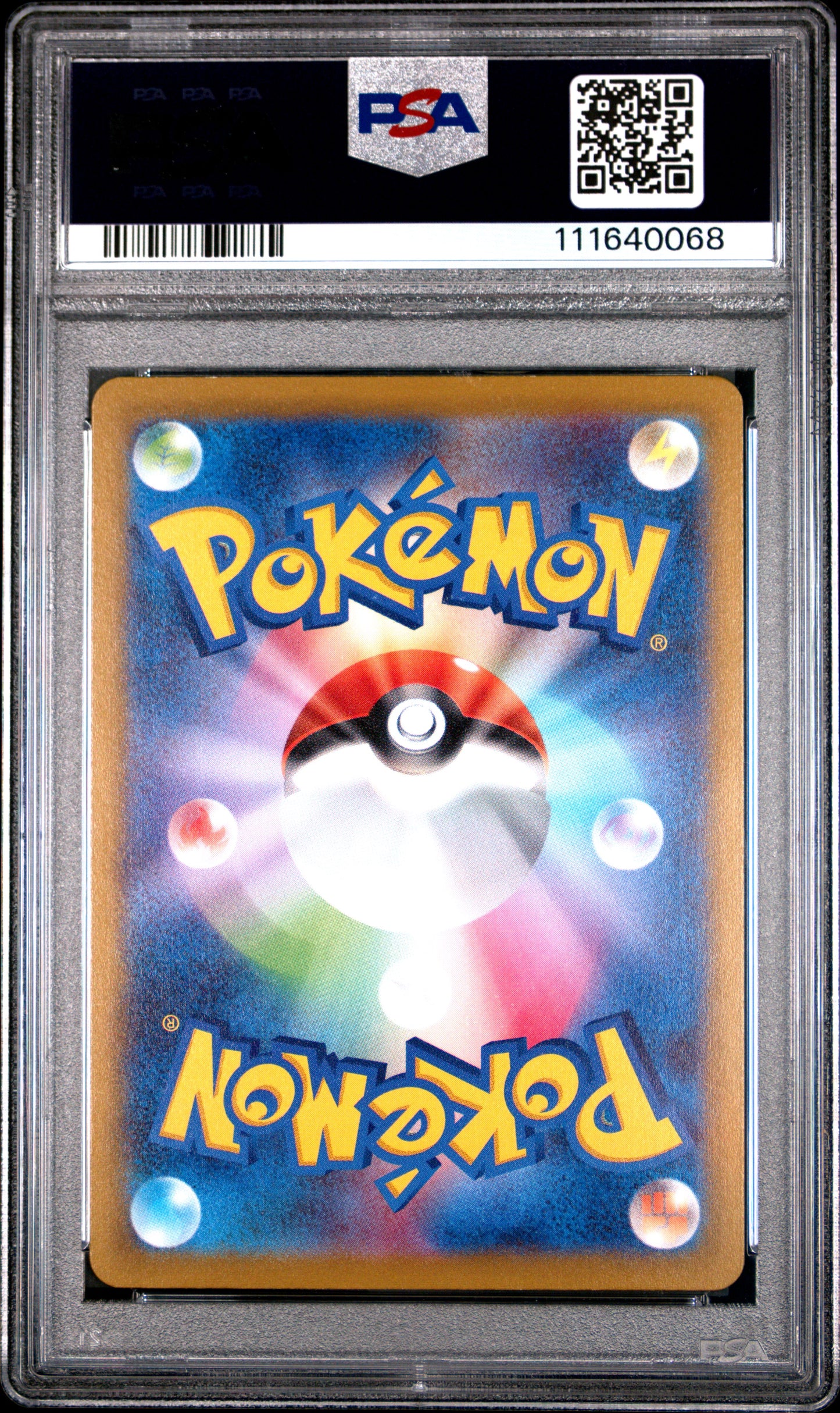 2022 Pokemon Japanese Sword & Shield Dark Phantasma #076 Fa/Spiritomb PSA 9