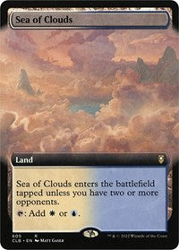 MTG Commander Legends: Battle for Baldur's Gate Sea of Clouds (Extended Art)