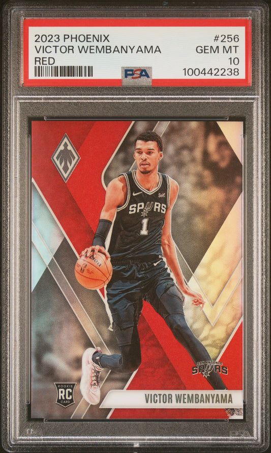 2023 Panini Phoenix #256 Victor Wembanyama Red PSA 10