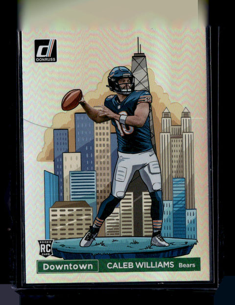 2024 Donruss #21 Caleb Williams Downtown