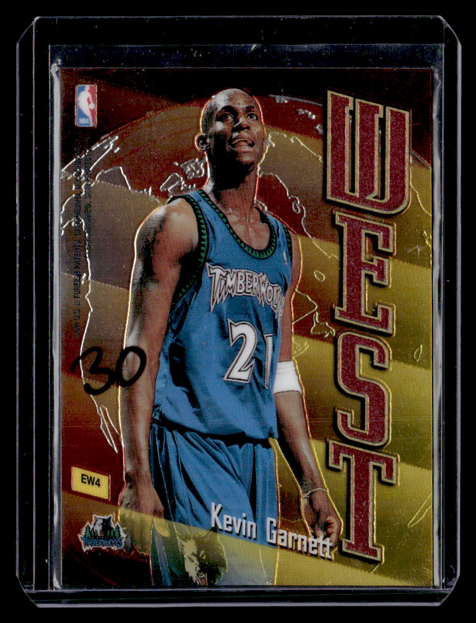 1998-99 Topps #EW4 Scottie Pippen East / Kevin Garnett West