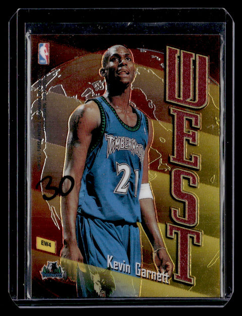 1998-99 Topps #EW4 Scottie Pippen East / Kevin Garnett West