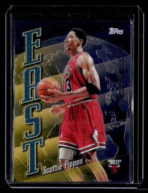 1998-99 Topps #EW4 Scottie Pippen East / Kevin Garnett West