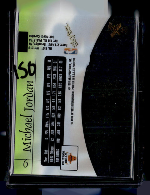 1997-98 E-X2001 #9 Michael Jordan