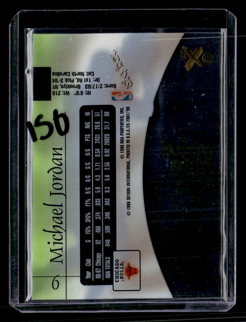 1997-98 E-X2001 #9 Michael Jordan
