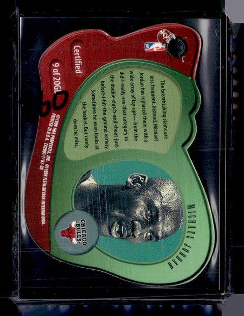1997-98 E-X2001 #9 Michael Jordan Gravity Denied
