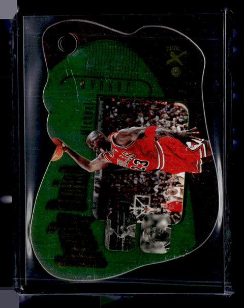 1997-98 E-X2001 #9 Michael Jordan Gravity Denied