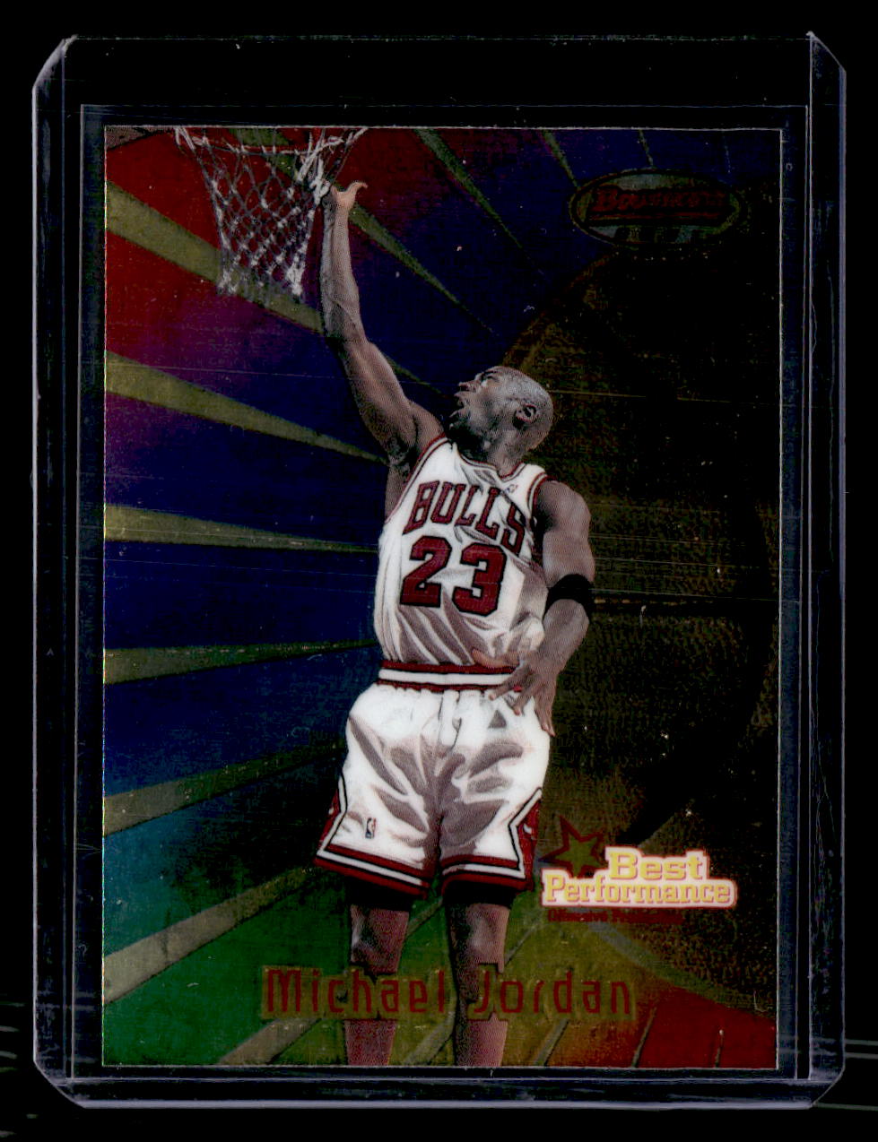 1997-98 Bowman's Best #96 Michael Jordan Best Performance