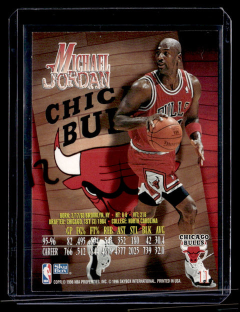 1996-97 SkyBox Z-Force #11 Michael Jordan