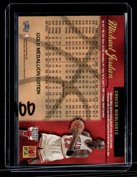 1998-99 Ultra #85G Michael Jordan Gold Medallion
