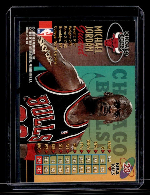 1997-98 Metal Universe Championship #23 Michael Jordan