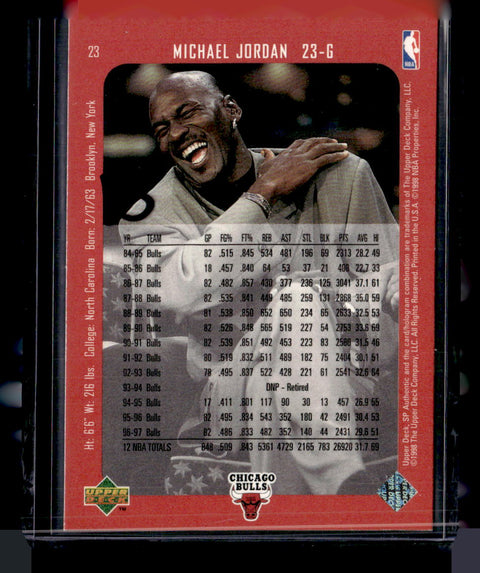 1997-98 Upper Deck SP Authentic #23 Michael Jordan