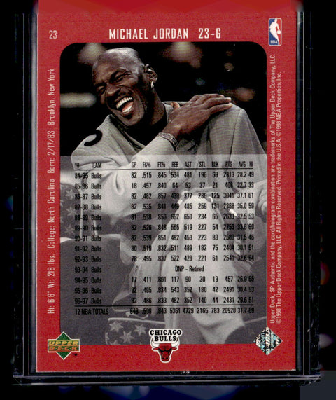 1997-98 Upper Deck SP Authentic #23 Michael Jordan