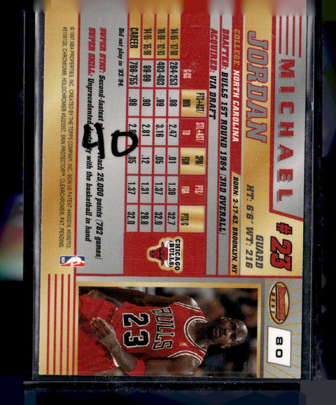 1996-97 Bowman's Best #80 Michael Jordan