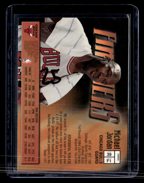 1997-98 Finest #39 Michael Jordan Finishers