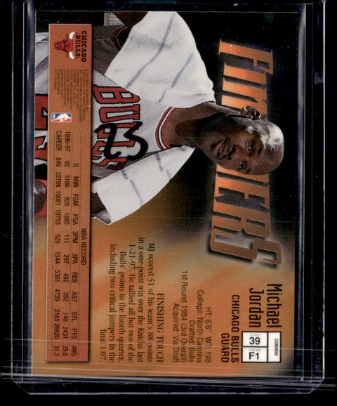 1997-98 Finest #39 Michael Jordan Finishers