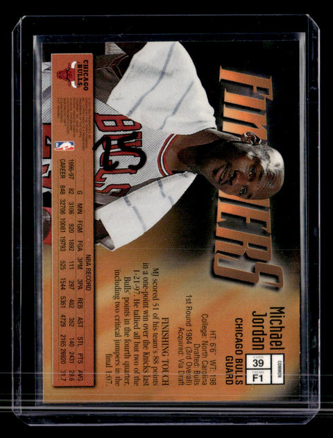1997-98 Finest #39 Michael Jordan Finishers