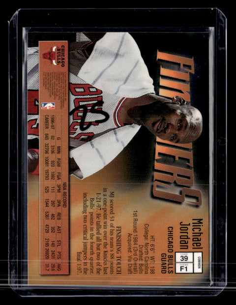 1997-98 Finest #39 Michael Jordan Finishers