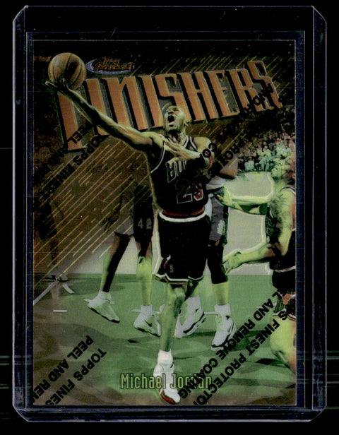 1997-98 Finest #39 Michael Jordan Finishers