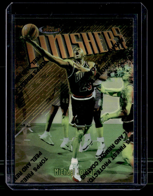 1997-98 Finest #39 Michael Jordan Finishers