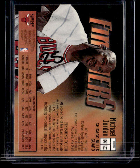 1997-98 Finest #39 Michael Jordan Finishers