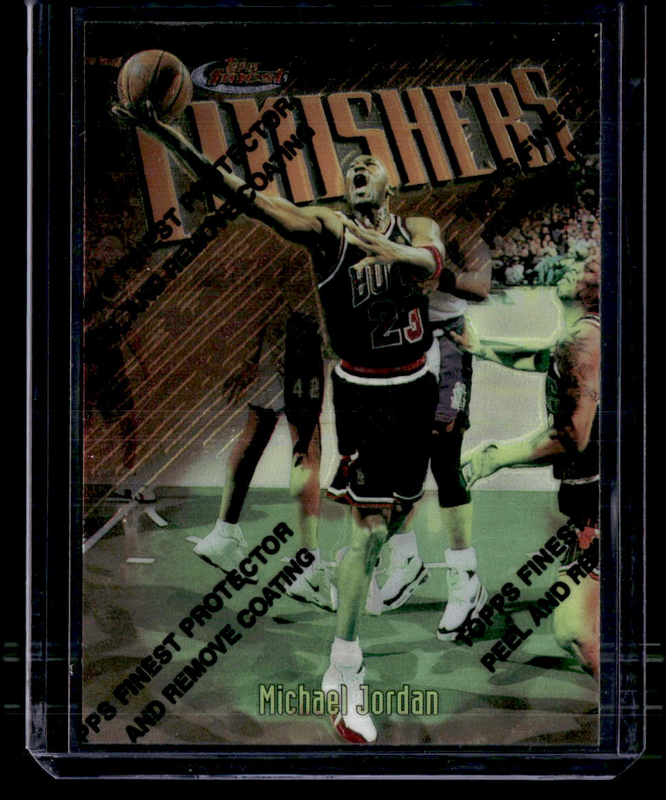 1997-98 Finest #39 Michael Jordan Finishers
