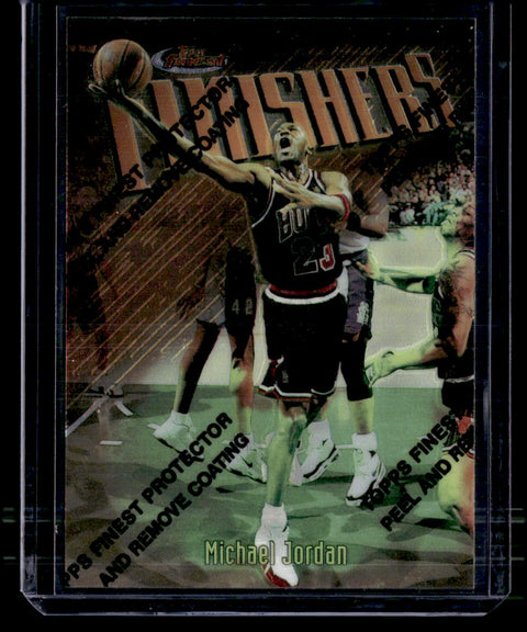 1997-98 Finest #39 Michael Jordan Finishers