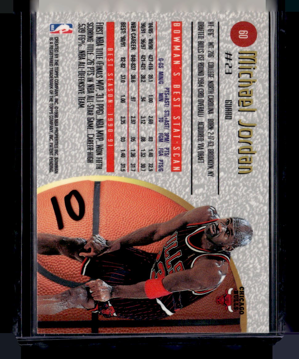 1997-98 Bowman's Best #60 Michael Jordan