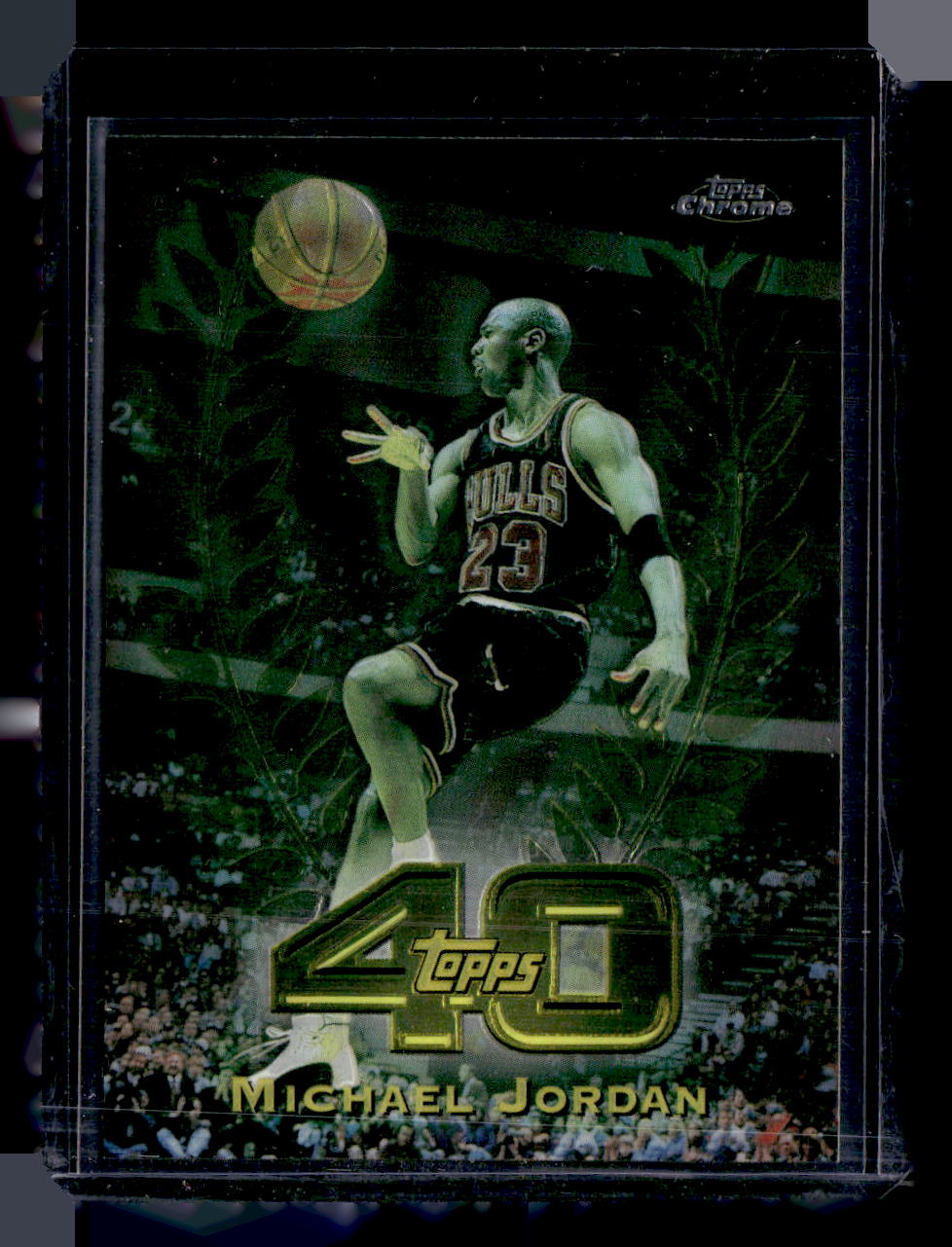 1997-98 Topps Chrome #T40-5 Michael Jordan Topps 40