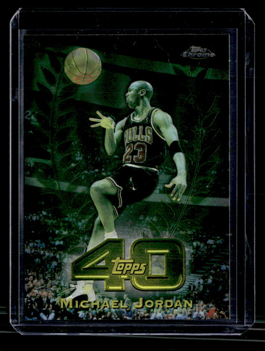 1997-98 Topps Chrome #T40-5 Michael Jordan Topps 40