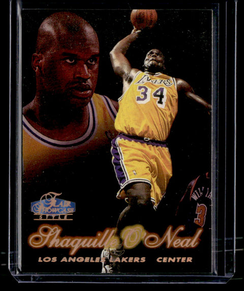 1997-98 Flair Showcase #7 Shaquille O'Neal Row 2