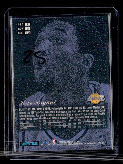 1997-98 Flair Showcase #18 Kobe Bryant