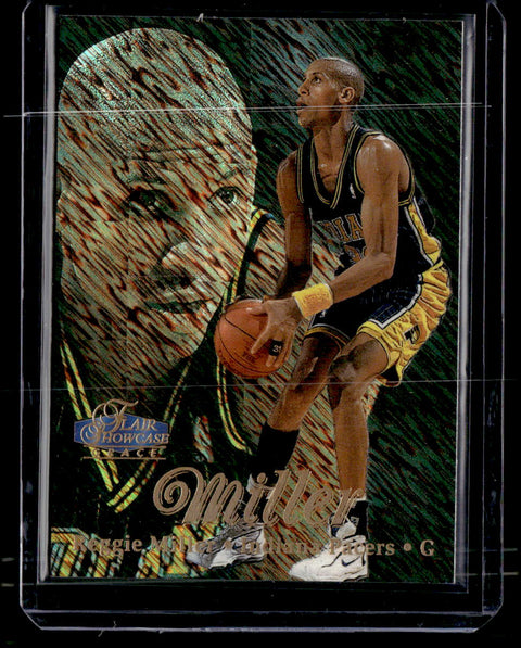 1997-98 Flair Showcase #57 Reggie Miller Flair Showcase Row 1
