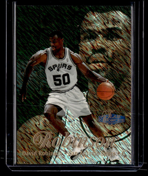 1997-98 Flair Showcase #27 David Robinson Flair Showcase Row 1