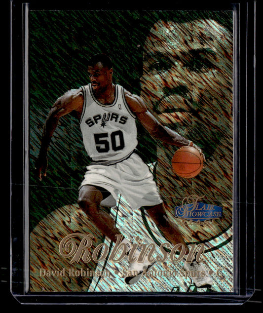 1997-98 Flair Showcase #27 David Robinson Flair Showcase Row 1