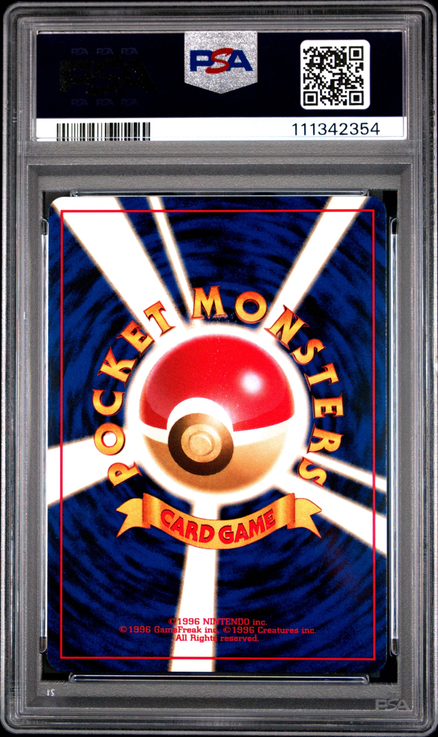2000 Pokemon Japanese Neo #157 Typhlosion-Holo Premium File PSA 10