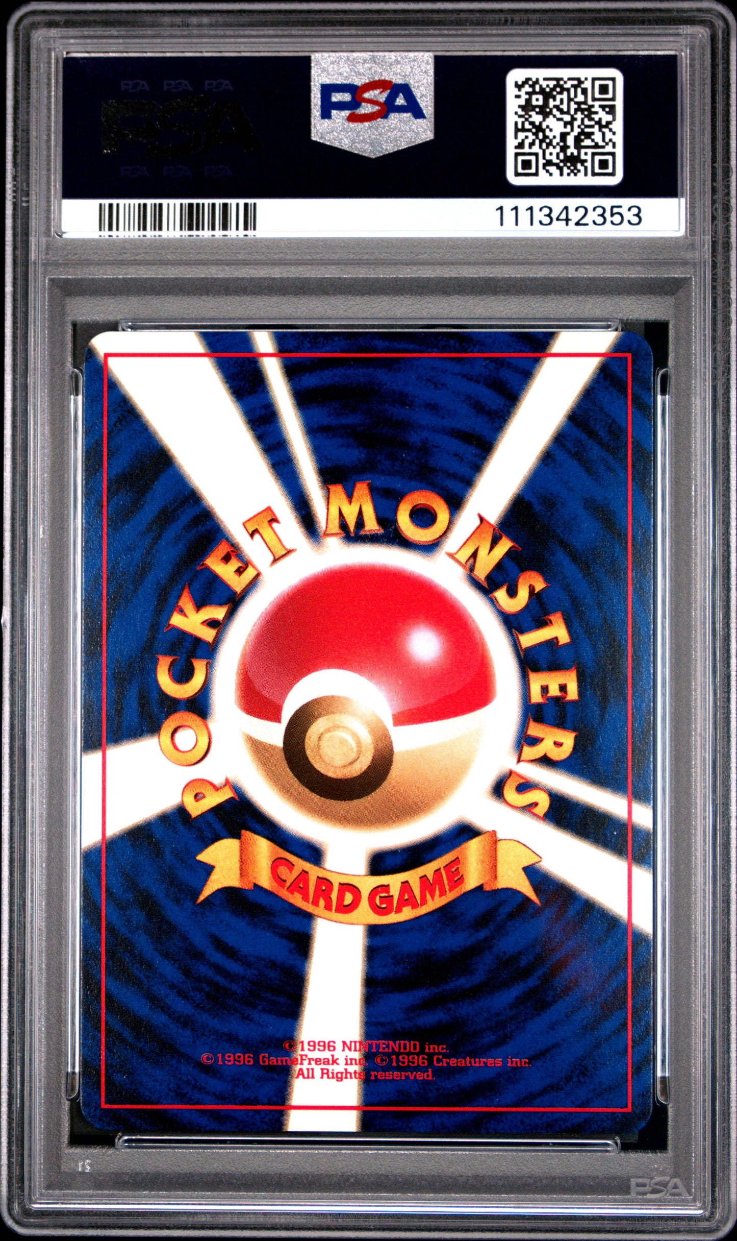 2000 Pokemon Japanese Neo #154 Meganium-Holo Premium File PSA 9