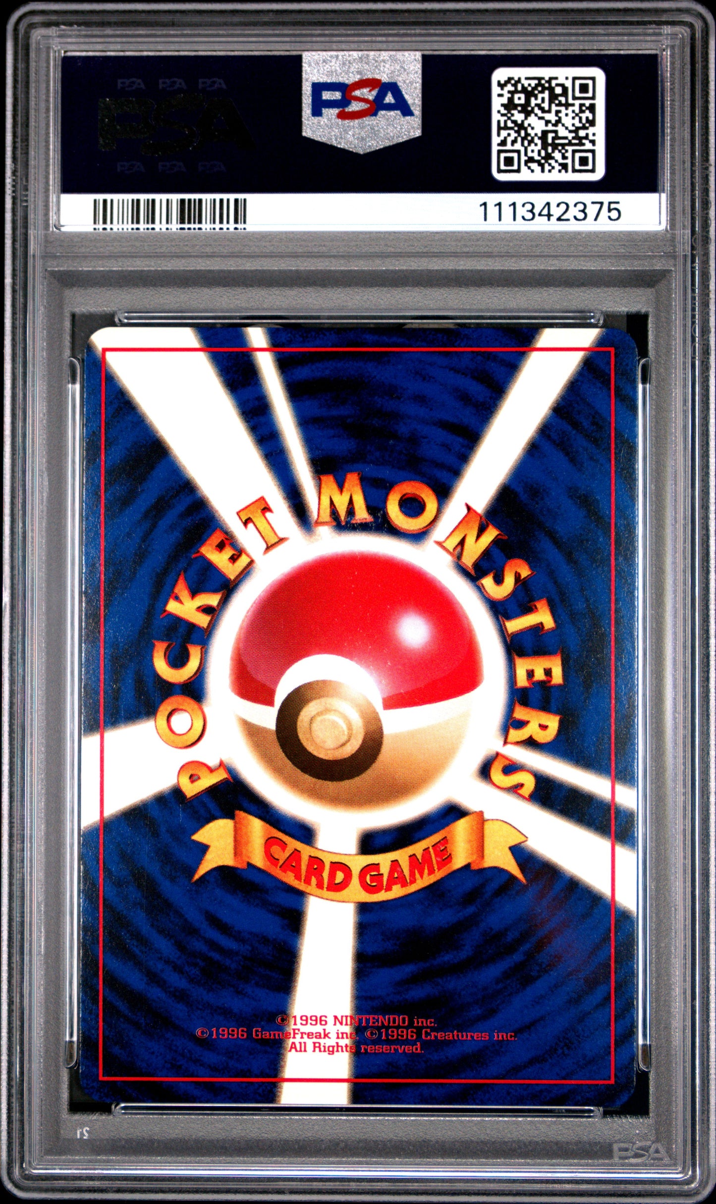 1996 Pokemon Japanese Basic #82 Magneton-Holo PSA 9