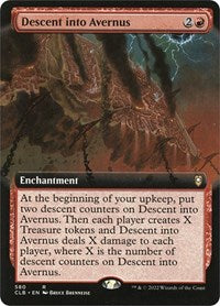 MTG Commander Legends: Battle for Baldur's Gate Descent into Avernus (Extended Art)