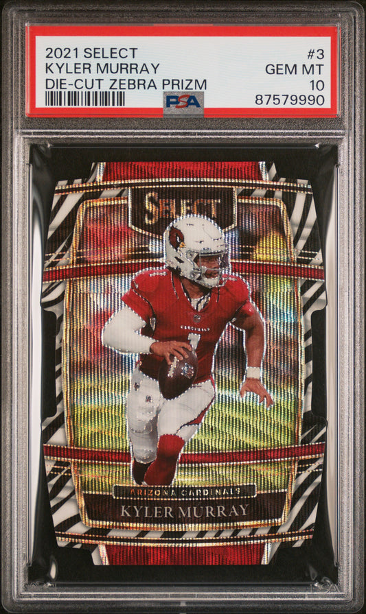 2021 Panini Select Kyler Murray #3 PSA 10
