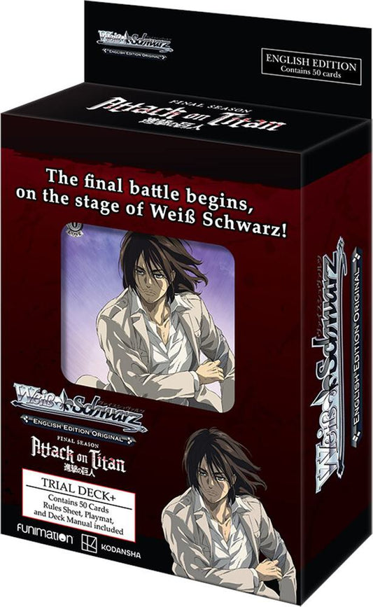 Weiss Schwarz: Attack on Titan Final Season Trial Deck