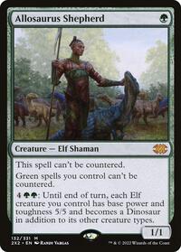 MTG Double Masters 2022 Allosaurus Shepherd