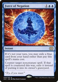 MTG Double Masters 2022 Force of Negation