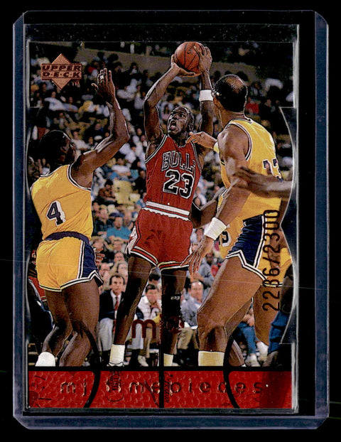 1998 Upper Deck MJx #20 Michael Jordan Timepieces Red #/2300