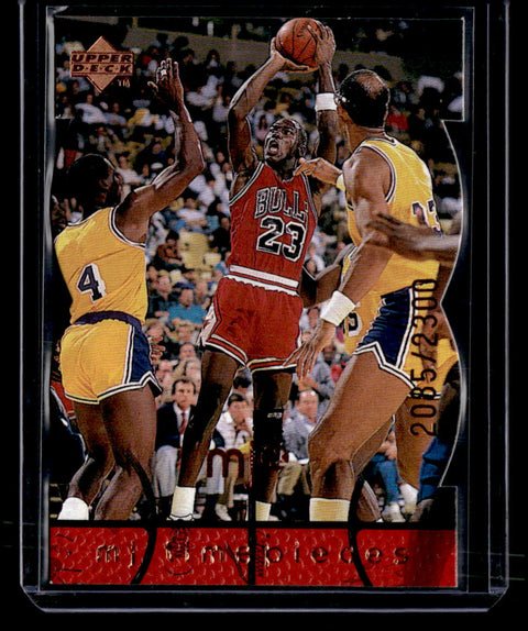 1998 Upper Deck MJx #20 Michael Jordan Timepieces Red #/2300