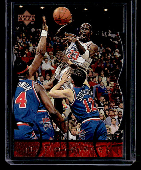 1998 Upper Deck MJx #73 Michael Jordan Timepieces Red #/2300