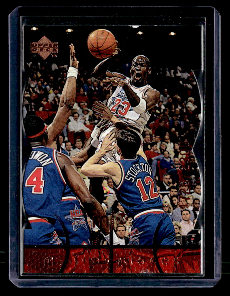 1998 Upper Deck MJx #73 Michael Jordan Timepieces Red #/2300