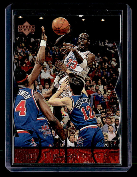 1998 Upper Deck MJx #73 Michael Jordan Timepieces Red #/2300